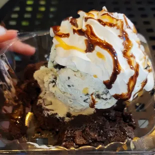 Fudge Brownie Sundae