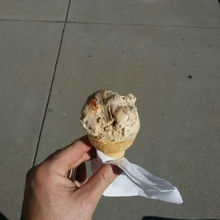 Mocha, but watch out! It's got nuts!