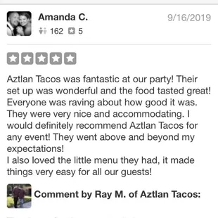 Unfortunately nearly all of our reviews have been filtered out . I guess yelp thinks we are to good to be true!! References are available!!