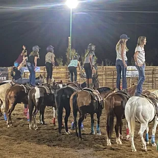Me and some friends on some awesome horses