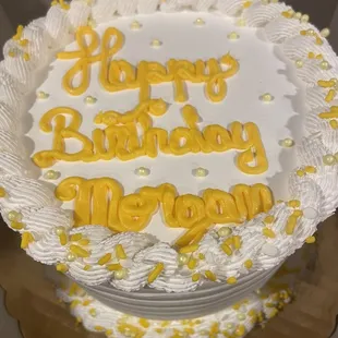 a happy birthday cake