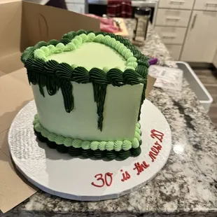This was the cake they made