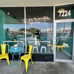 Outside Limited Seating