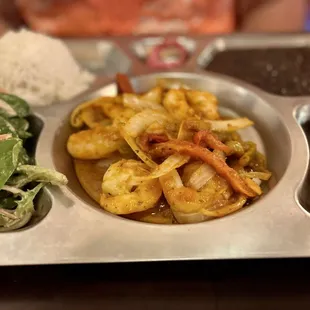 Shrimp lunch special