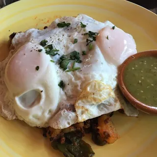 Soyrizo con Papas Tacos