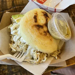 Reina pepeada without cilantro