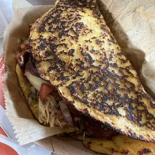 C White Cheese Cachapa