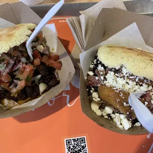 Chorizo Arepa Pabellon Arepa