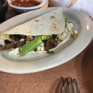 Fajita taco