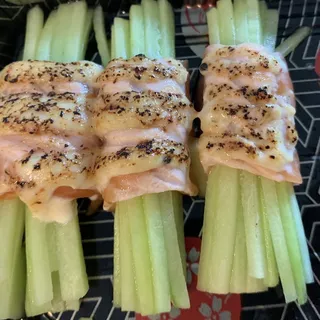 Seared Salmon Carpaccio Sashimi Special