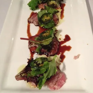 Seared Tuna Carpaccio Sashimi Special