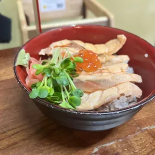 Salmon Donburi