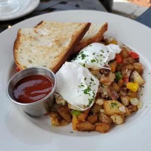 Pork belly hash