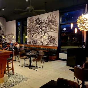 Nice contemporary atmosphere