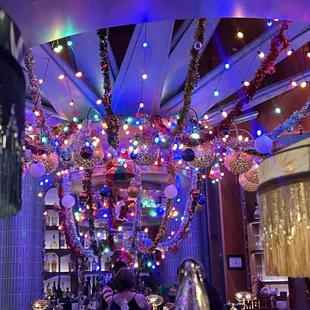 Christmas time at the bar