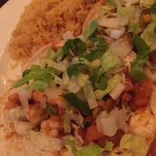 Garlicky Shrimp Tacos