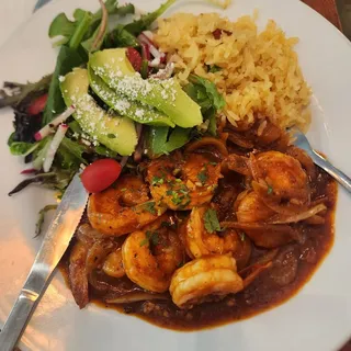 Camarones a la Diabla