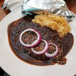 Chicken Mole Poblano Platillo