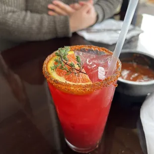 Raspberry margarita