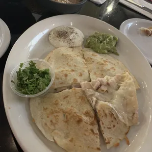 Cheese &amp; Chicken Quesadilla