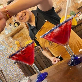 Hibiscus Margaritas!