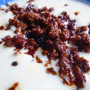 Choriqueso Fundido, close-up.