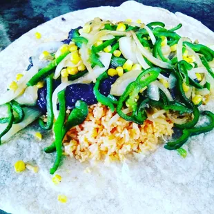 Grilled veggie Burrito
