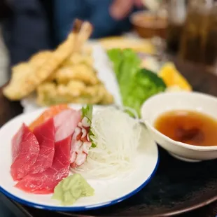 a plate of food