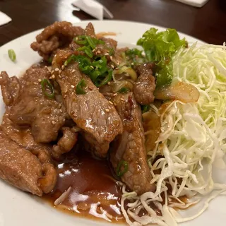 Beef Shogayaki