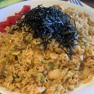 Kimchi Chahan Rice Dish