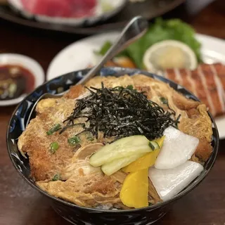 Pork Cutlet Don Rice Bowl