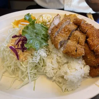 Pork Cutlet Lunch Plate