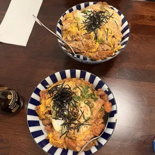 Chicken Cutlet Don Dinner Donburi