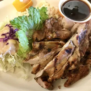 Chicken Teriyaki Dinner Plate