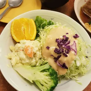 Pork Cutlet Curry Dinner