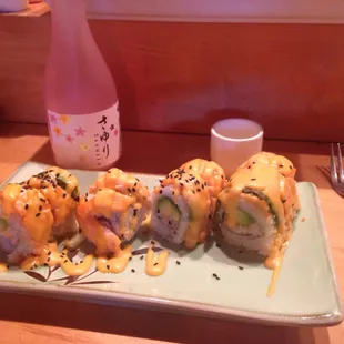 Volcano roll