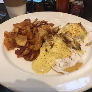 Chesapeake eggs Benedict $16