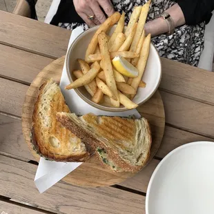 Spanakopita Panini - so melty and creamy!