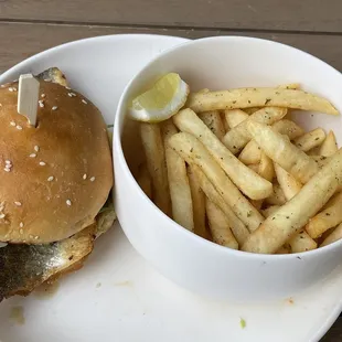 Grilled Branzino Sandwich