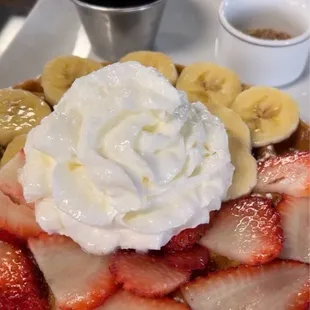 Strawberry Belgian Waffle yummyyy