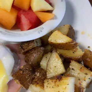 Papas and fruit