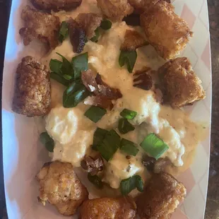 Potato salad with applewood smoked bacon