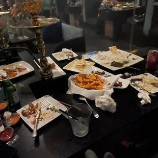 Dinner aftermath