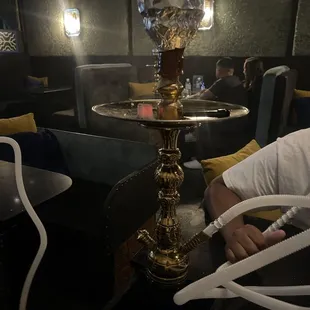 Hookah with the New York special blend