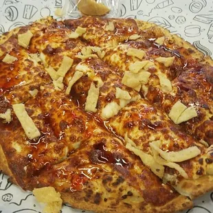 Crab Rangoon Pizza