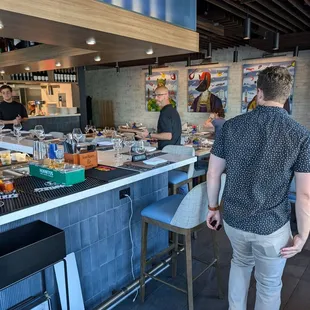 Restaurant view from entrance