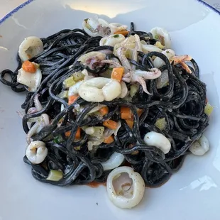 Squid Ink Spaghetti