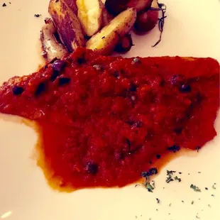 a plate of food