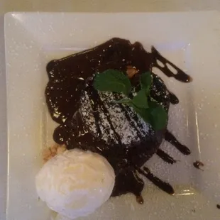 Chocolate soufflé