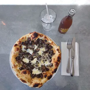 pizza, food